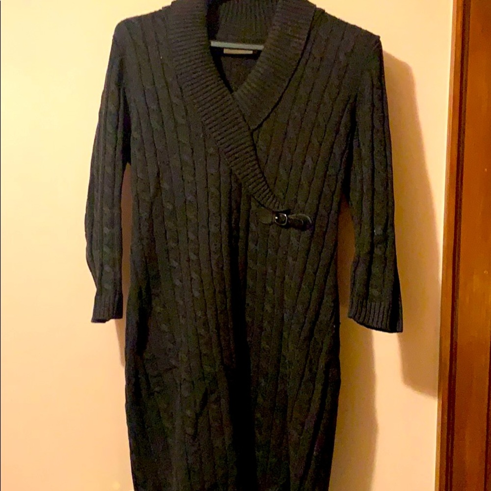 CALVIN KLEIN Knitted Sweater Dress
